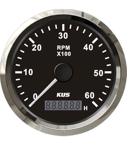 Tacómetro Faria Euro White De 4 A 6000 Rpm (gasolina) (inter | Cuotas