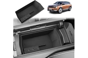 ‎GAFAT GAFAT Kompatibel mit 2025 Opel Grandland GS EV Elektro Hybrid 2025 2026 Mittelkonsole Aufbewahrungsbox, Neu Grandland 2025 Armlehne Organizer mit Münzbox und Matte, Grandland 2025 Zubehör