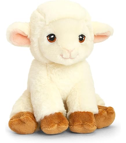 Sterntaler Mini fiocco di pecora – piccolo peluche in morbido tessuto – giocattolo per bambini riempito con ovatta di poliestere – fedele compagno con sonaglio per scoprire, coccole e giocare, beige
