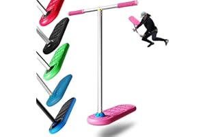 IN DO THE TRICK SCOOTER The Indo Trick Scooter - Stunt Scooter for Teens, Kids and Adults - Trampoline Scooter to Practice Pro Scooter Tricks - Indoors and Outdoors Scooter - Professionals and Beginners