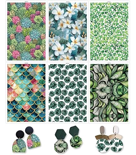 Papier Transfert – Delft Blue | Pour Pâte Polymère - Papier Transfert – S.I. Originals