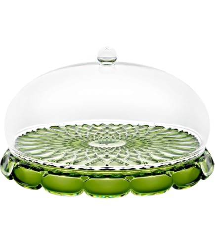 Set De Moule à Gâteau Guzzini Vanity - En Bio-based SAN/SMMA, Transparent - Cloche Et Plateau, Design TERRA - 10