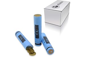 EFFEKTIVO Custodie per monete da 10 centesimi in cartone, confezione da 728 pezzi