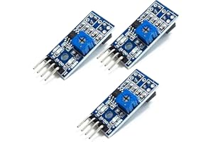 AZDelivery 3 x TRCT5000 IR Linie podczerwieni Folger Moduł unikania przeszkód kompatybilny z Arduino i Raspberry Pi