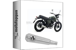 arrow 71899PRI auspuff zugelassen pro-race nichrom endkappe edelstahl kompatibel mit brixton felsberg 125 x 2019 2020 mototopgun