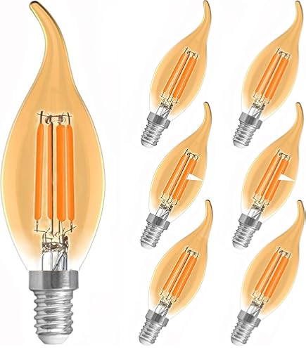 Ampoule E27 25w NCC-Licht Lot De 10 Ampoules Bougie C35 Mat E27 25 W Blanc Ampoule 100w