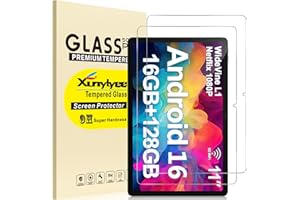 XunyLyee 11 Zoll Android 16 15 14 Tablet Schutzfolie für DOOGEE U11/ U11 Pro/DOOGEE Tab A9 Pro+/ Tab A9+ 11 Zoll Android Tablet Folie, Displayschutz, Panzer Schutz Glas, 2 Stück