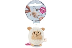 Kuscheltier Schaf Wools 5cm - braun - Weiches NICI Plüschtier – niedliches Stofftier zum Kuscheln & Spielen – tolle Geschenkidee für Kinder & Erwachsene | 62376