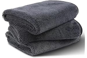 DIVONO 3 Stück Shiny Wipes Tücher Original, Shiny Wipes, 40x60cm Shiny Bath Trockentuch, Trockentuch Dusche, Auto Trockentuch Fusselfrei Saugstark Streifenfrei Mikrofasertuch(Schwarz)