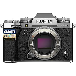Fujifilm X-T5 40MP APS-C X-Trans Sensor|Smartchoice|Pixel Shift|IBIS System|Ultra high Resolution mirrorless Camera|6.2k 30p|Subject Tracking|Touchtracking|Quick Lever for Photo/Video - S
