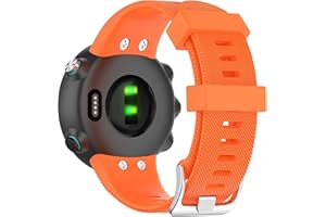 Tyogeephy Correa Compatible con Garmin Forerunner 45 / Forerunner 45S / Swim 2, Sport Silicona Pulsera Reemplazo Pulsera para Garmin Forerunner 45 / Forerunner 45S / Swim 2