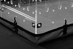 GuineaLoft™ Cage Canvas Bottom (4ft x 2ft) - Easy Hook and Hang Installation, Thick Coated PVC Oxford Cloth, Waterproof and Washable - Exclusive by Guinea Loft