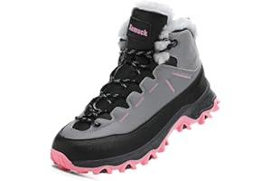 Xemuck Kinder Wanderschuhe Jungen Trekking Wanderstiefel Mädchen Outdoor Turnschuhe Trekkingschuhe Komfort Four Seasons Schuhe EU 30-39