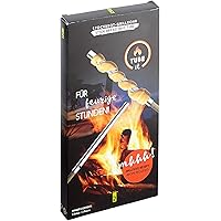 Take2 20161 Tube It Strockbrot Grillrohr, 18/8 Edelstahl