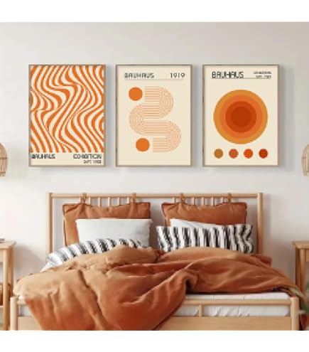 Fets Bauhaus-poster Vntage stjl ut het mdden van de eeuw - Etsy