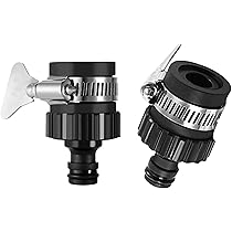 IBamso Connecteur De Robinet De Tuyau D'arrosage En Laiton, Adaptateur Mâle Et Femelle De Tuyau