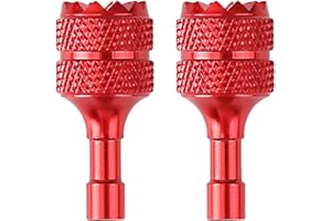 WISESURF 2 Pcs DJI Compatible Control Sticks, Aluminum Alloy Drone Joysticks, Extended Remote Controller, Detachable Thumb Rocker Replacement Accessories for 3 Mini, 4 Pro, Air 2, Mavic 3 Pro RC 2