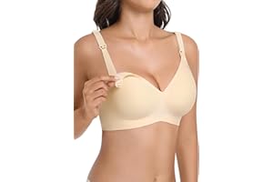 Kohentact Sujetador de Lactancia Inalámbrico – Máxima Comodidad para Embarazo y Lactancia, Dormir