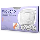 Pack of 20 Prosorb Super Absorbent Disposable Sick/Vomit Bags