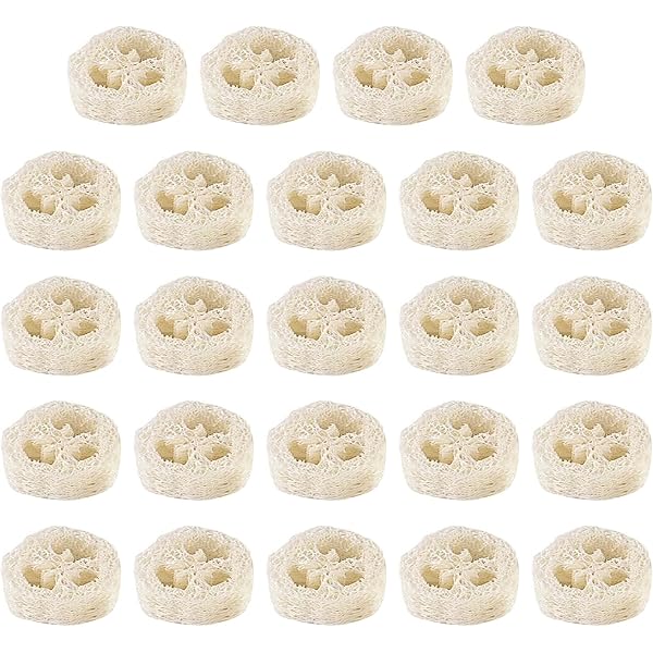 Natürlicher Luffa Schwamm – 20 Stück Zum Peelen Für Gesicht & Körper