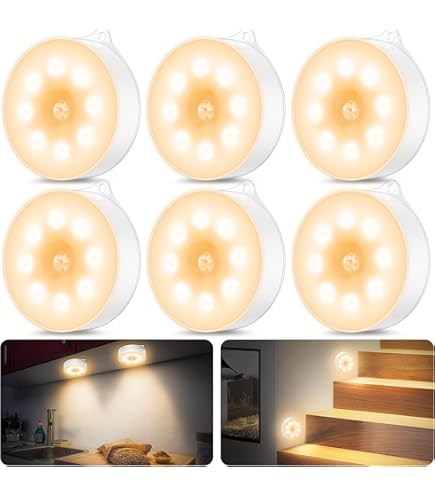Luces Led Con Sensores De Movimiento - Recargable