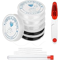 JustYit 100g Perle Coquillages Naturels Avec 2 Trou Coquillage Pour Bijoux, Bracelet Collier Bijoux, Collier Coquillage, Fabrication De Bijoux Avec Boîte