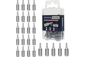 HPHOPE T10 Bit, Torx Bit T10, Bit-Sortiment, Länge: 25 mm, 25 Stück