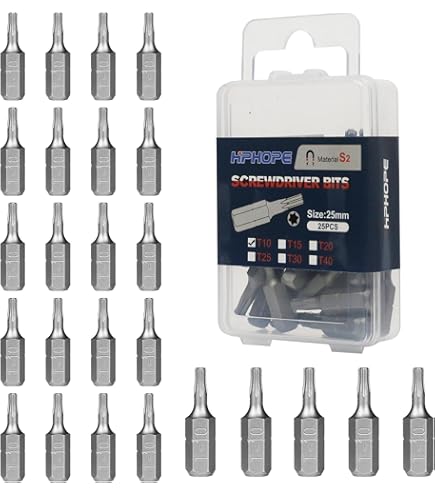 KS Tools 975.2020 Torx-Bit TX T20 – 10 Mm Sechskant, 75 Mm Länge | Für Hand- & Elektrowerkzeuge