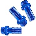 Plastic, Pvc, Rubber Hose Collar | Pvc Rubber Hose Pipe Jointer Supporter Connector | Hose Caller For 3/4 - Inch (Multicolour) (Pack Of 3)