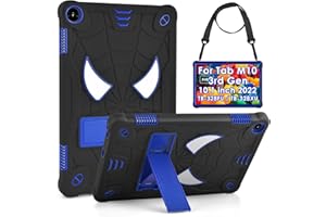 KATUMO Etui do tabletu Lenovo Tab M10 3rd Gen 10,1 cala (TB328FU/328XU) 2022, etui ochronne na całe ciało ze składanym stojakiem i paskiem na ramię Cover Case do M10 10,1", wytrzymałe i przyjazne dla