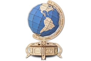 EWA Eco-Wood-Art The Globe DER GLOBUS BLAU