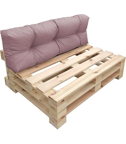 Coussin De Palette VidaXL 58x58x10 Cm - Tissu Polyester Beige - Intérieur/Extérieur