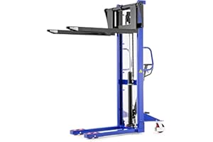 Pallit Carretilla elevadora FLEX | Con horquillas deslizantes de 295 mm a 930 mm | Capacidad 1,0 t / 1000 kg | Elevador 1,6m / 1600 mm