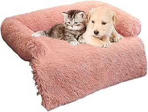 amazon fluffy dog bed