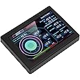 Bewinner Computer Temp Monitor, 3.5 Inch PC Temperature Display, Stepless Dimming Rotating PC Sensor Panel, PC CPU Data Monitor for Desktop Chassis, USB C Rechargeable (Black)