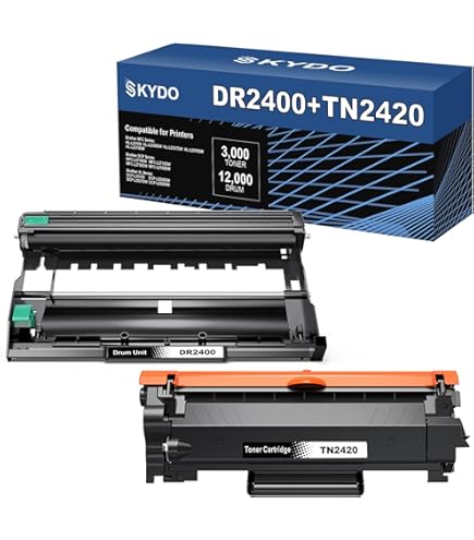Toner TN-2420 Compatible Brother - Pour Imprimantes Laser MFC-L2710DW, HL-L2350DW, DCP-L2530DW, Etc. - 3000 Pages