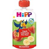 HiPP Organik &Ccedil;ilekli Muzlu Elma P&uuml;resi 100 gr