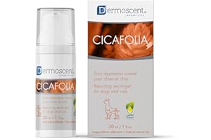 Cicafolia pour Chien et Chat | Gel-Sérum Réparateur Cutané Naturel | 30 ML | Soin Localisé Haute Tolérance | Dermoscent