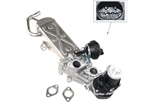 Vanne EGR recyclage gaz refroidisseur compatible pour A3 Q3 ALTEA LEON GOLF SHARAN 1,6 2,0 1,6l 2,0l TDI équivalent à 03L131512AP 03L131512BB 03L131512BJ 03L131512BL 03L131512N