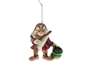Disney Traditions Figura de Enanito Gruñón de Blancanieves para Colgar, Enesco