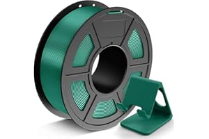 JAYO PLA Filamento 1,75 mm, Filamento per stampante 3D, Precisione dimensionale +/- 0,02 mm, Bobina da 1,1 KG (2,4 libbre), Filamento ben avvolto, Verde Erba 1100G