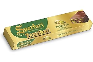 ‎SPERLARI Sperlari - Torrone, Turron, Zanzibar Nougat mit Pistazien, glutenfrei - 200g