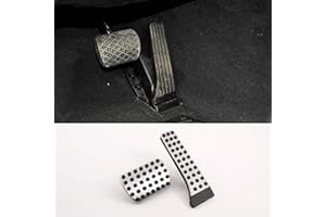 METYOUCAR Pedal de freno de combustible de acero inoxidable para GLC E Clase C W205 X253 W213 2016-2019