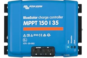 ‎VICTRON ENERGY Victron Energy BlueSolar MPPT Laderegler - Solar Laderegler - 150V 35 Amp 12/24/36/48-Volt