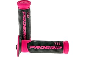 Poignées de guidon ProgrIP 732 Road - Noir/rose [Ø 22 mm]