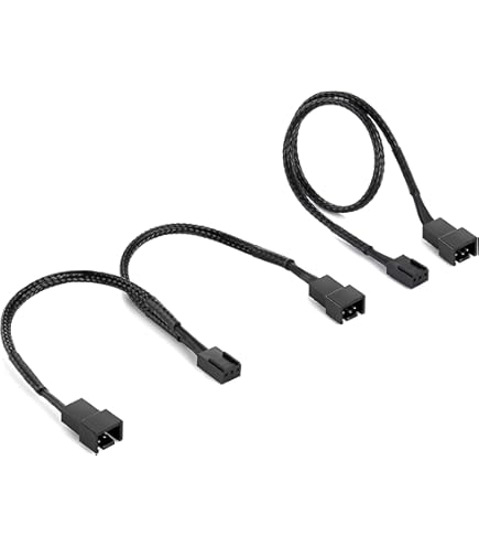 CAVO SDOPPIATORE DA 1 A 2 CONNETTORI 3 POLI TACHIMETRICI (PER VENTOLE