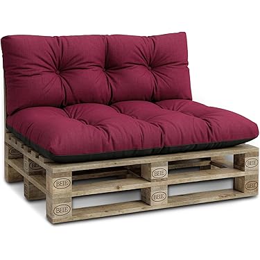 MIAOMI Kussens Swing 2-3-Zits, Dikkere 4 Banken Stoelkussens, Loveseatkussens met Rugleuning, Waterdicht Antislip UV-Bestendig met Stropdassen Hoog Elastisch PP-katoen
