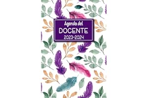 Agenda del Docente 2023-2024: Organizzatore Professore Settimanale | Pianificare e organizzare l'anno scolastico 2023-2024 | 2 Pagine = 1 Settimana | ... 2024 | Formato 15,24 x 22,86 cm | 175 pagine