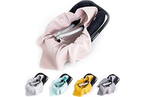 BABEES Coperta per bebè, Coperta Ovetto Neonato, Bambino, Coperta per seggiolino, Copertina Universale Neonato in 100% Cotone, la primavera e'lestate, primaverile