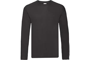 Fruit Of The Loom Long Sleeve Valueweight Tee Maglia, Uomo